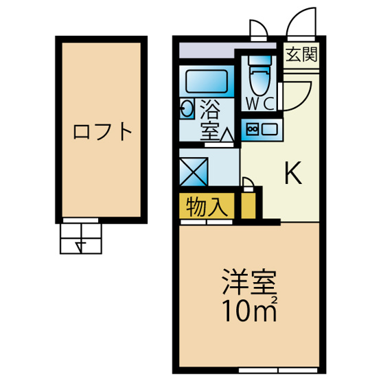 【間取り】 | ミストフェリーズ | 現況優先。