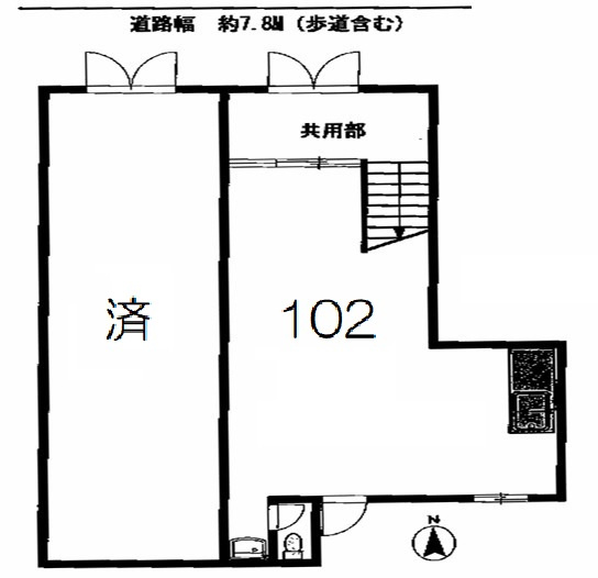 渋澤ビルの間取り