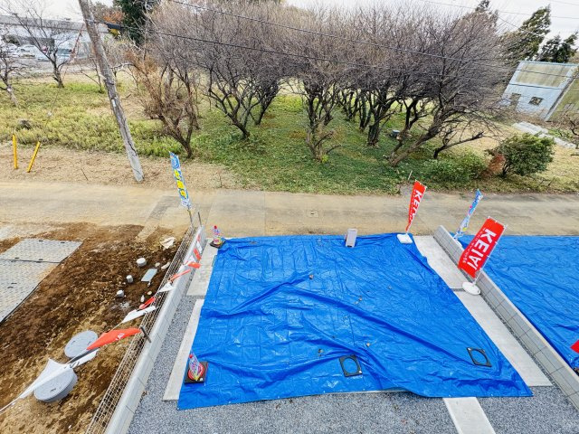 流山市駒木新築戸建（駒木２期）の展望|バルコニーより道路側眺望