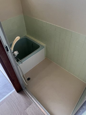 【浴室】 | 川辺平家Ｂ | ※写真と現況が異なる場合、現況に従います。