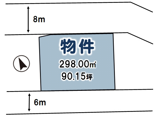 野木町野木の土地図|区画図