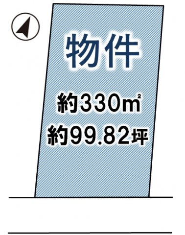 野木町友沼の土地図|区画図