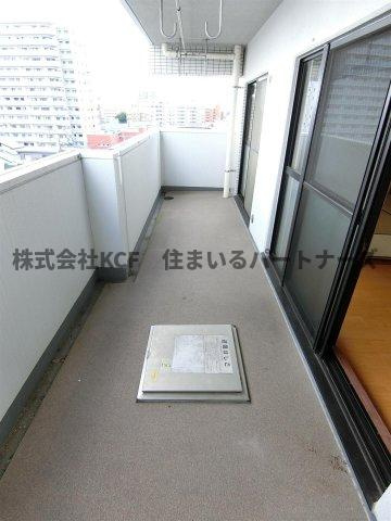 エンゼルハイム六ツ門のバルコニー
