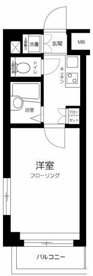 【間取り】 | ルーブル新中野