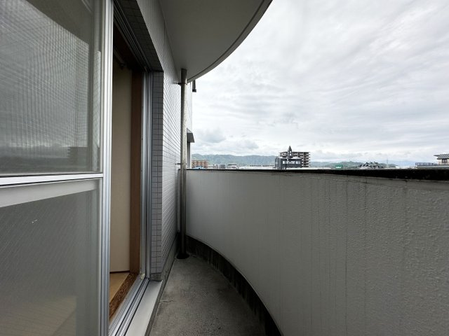 メゾンふだばのバルコニー