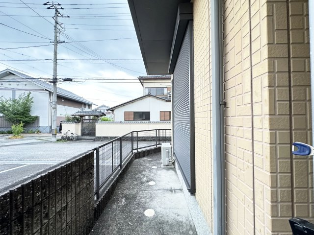 シンフォニーB棟のバルコニー