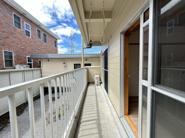 パークサイド葛島のバルコニー