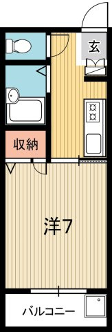 クレメント南宝永の間取り