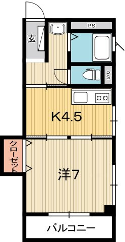 ネオクレメントの間取り