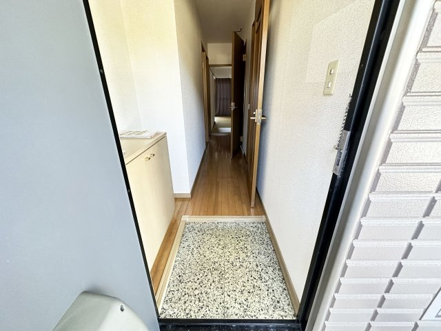 ミルキーハウス 南棟の玄関