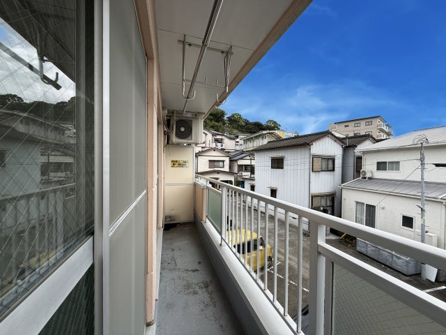 サンサンハイツⅡのバルコニー
