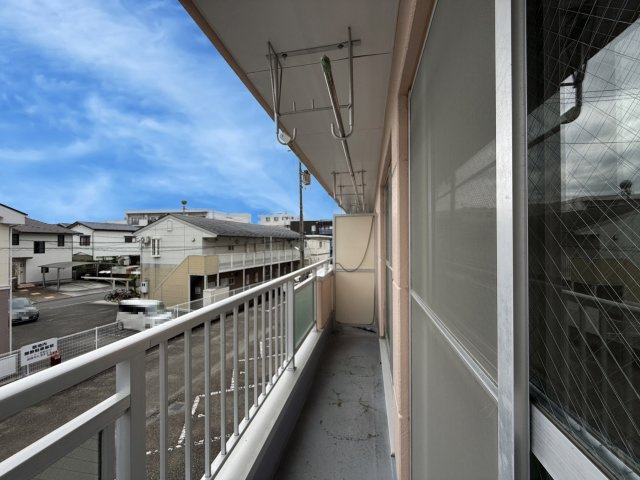 サンサンハイツⅡのバルコニー