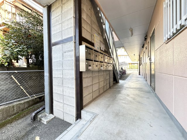 サンサンハイツⅡのエントランス