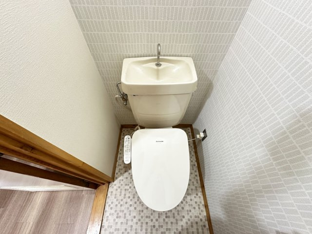 パステルシティーのトイレ|落ち着いたトイレです
