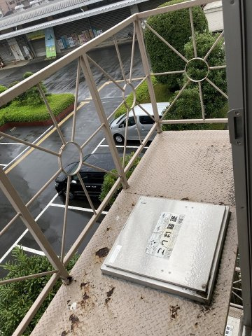 多田ビルのバルコニー