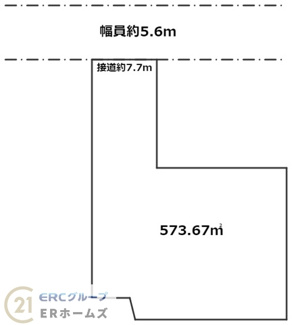 【土地図】 | 日尾町1丁目土地