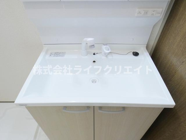 サンブリッジNTの洗面所