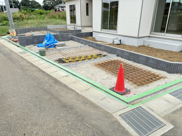 流山市南新築戸建（初石Ⅳ）の駐車場|G号棟駐車スペース（玄関側にもう１台分あります）