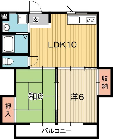 マノワール杉井流の間取り
