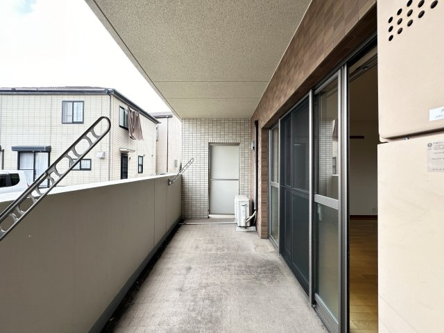 マリベールAZONOのバルコニー