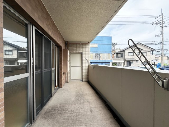 マリベールAZONOのバルコニー