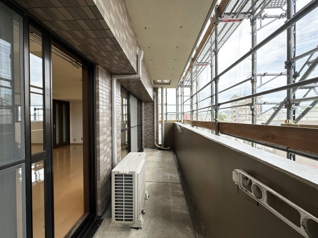 グランドール桜井のバルコニー