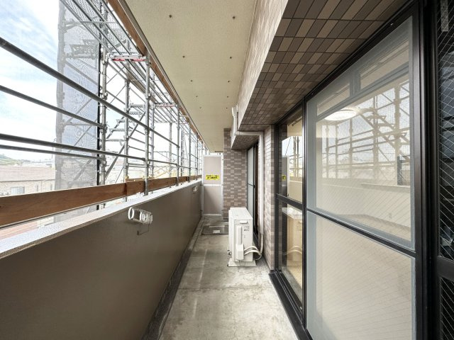 グランドール桜井のバルコニー