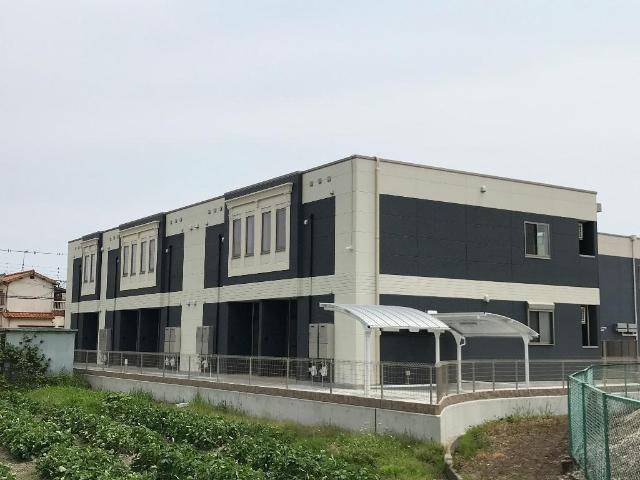加古郡播磨町古宮１丁目のアパートの外観|外観写真（昼）