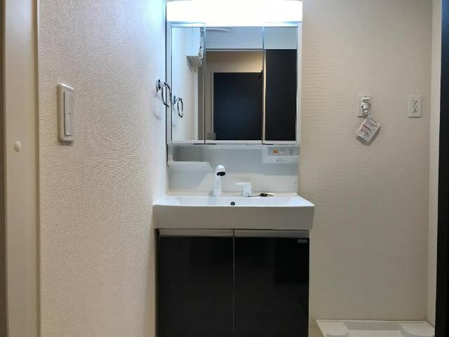 加古郡播磨町古宮１丁目のアパートの洗面所|洗髪洗面化粧台