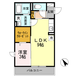 【間取り】 | ハイツMEGUMI
