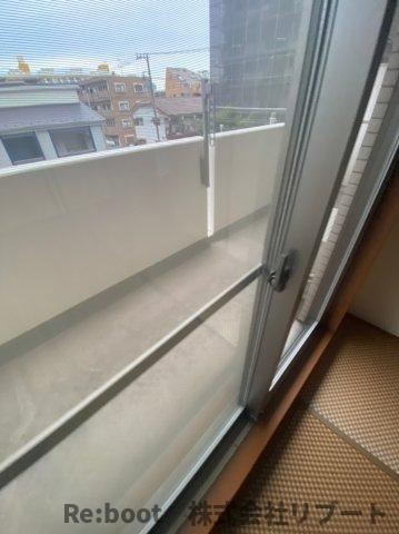 アウラ10のバルコニー