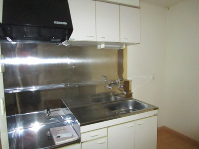 【キッチン】 | コーポおやまだ | 使いやすいキッチンです