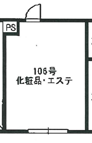 野洲市冨波甲の店舗事務所の間取り