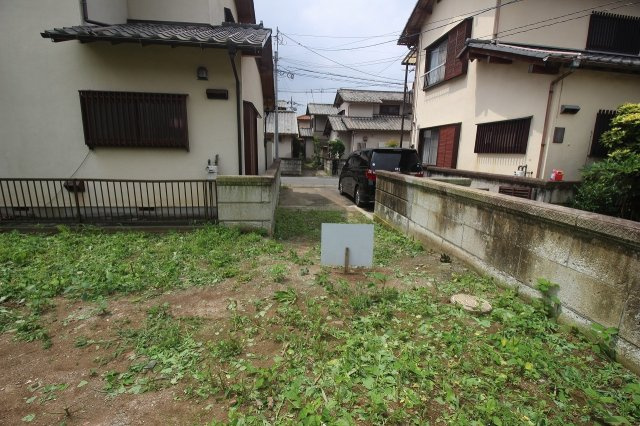 小山市駅南町2丁目の完成予想図|敷地内より敷延部分（2022年6月撮影）