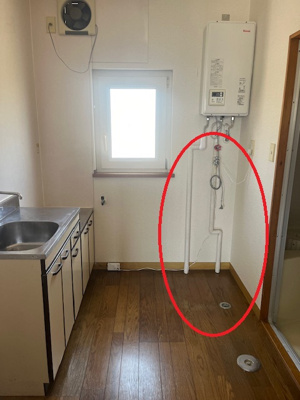 【その他】 | パインハイツ | 洗濯機置き場