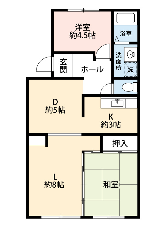パークハイツ司　　刈谷市の賃貸ならクラスホーム刈谷店の間取り