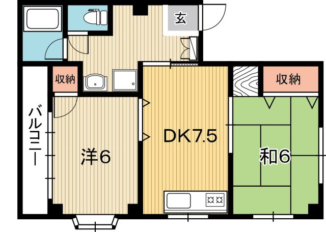ロイヤルガーデン南宝永町の間取り