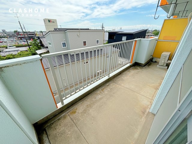 オレンジハイツ　　  刈谷市近郊の賃貸はクラスホーム刈谷店のバルコニー|同物件の別部屋になります。