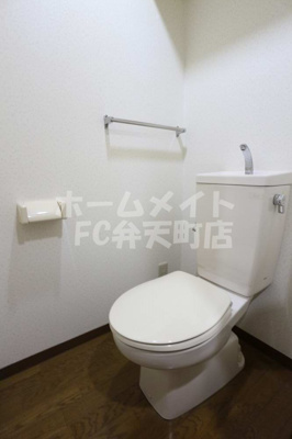 【トイレ】 | プリーマメゾン野崎 | ゆったりとした空間のトイレです