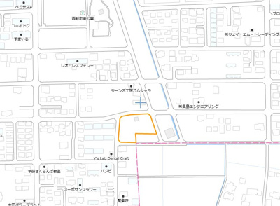 【地図】 | 西新町　売地 | 公園まで近いです！