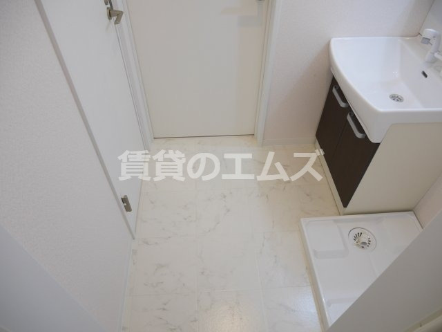 【洗面所】 | 博多小町Ⅱ | 博多小町Ⅱの脱衣所
