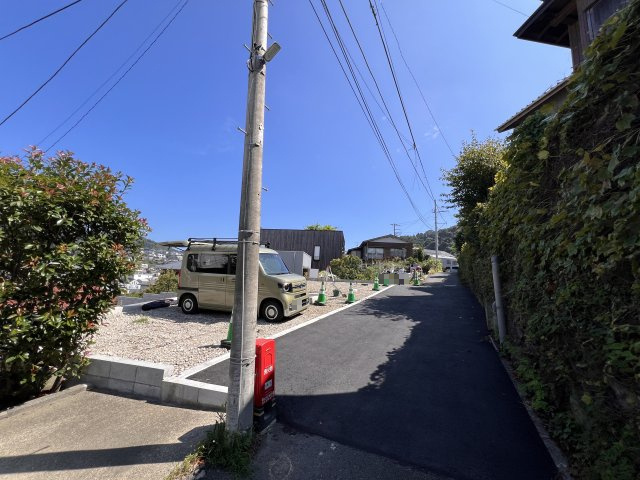 海まで9分！眺望良好　スローライフの前面道路含む現地写真|前面道路