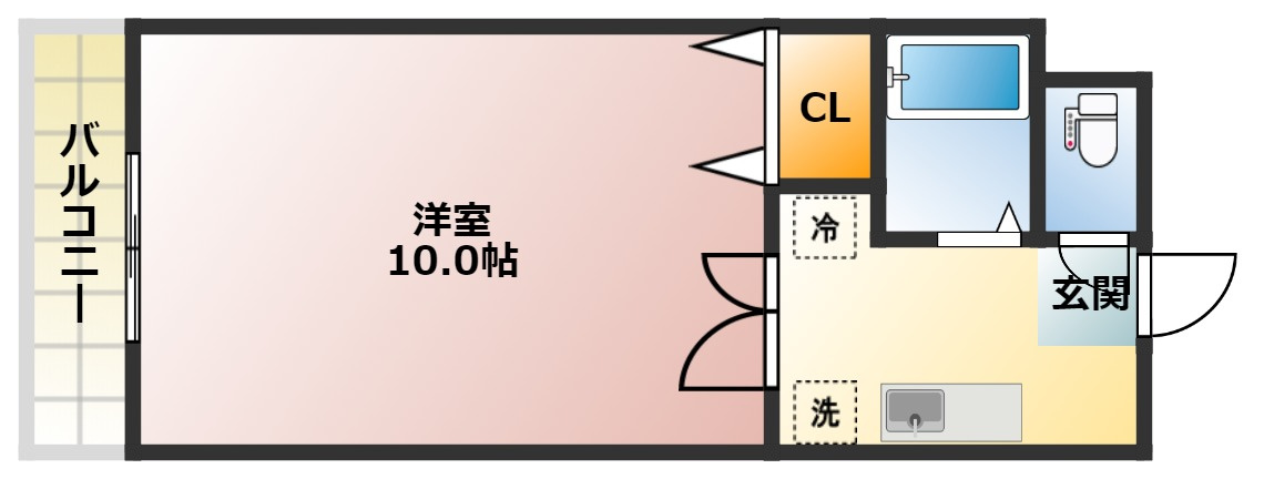 エトランゼⅤの間取り