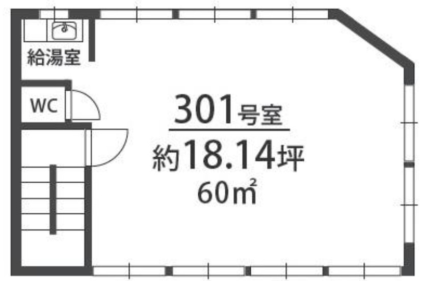 リンク西天満ビルの間取り