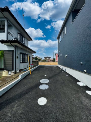 【駐車場】 | アーネストワン 太田市高林北町第1　1号棟 | ２台駐車可能なカースペースです！