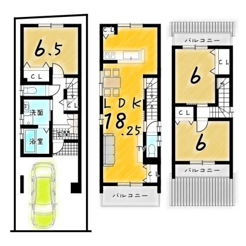 東九条明田町　建築条件付土地