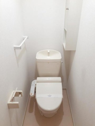 【トイレ】 | パーク　プロムナードメゾン | 落ち着いたトイレです