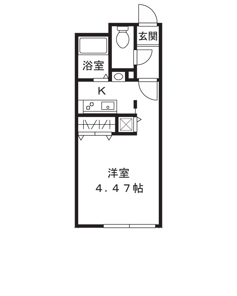 MODULOR三軒茶屋Ⅱの間取り