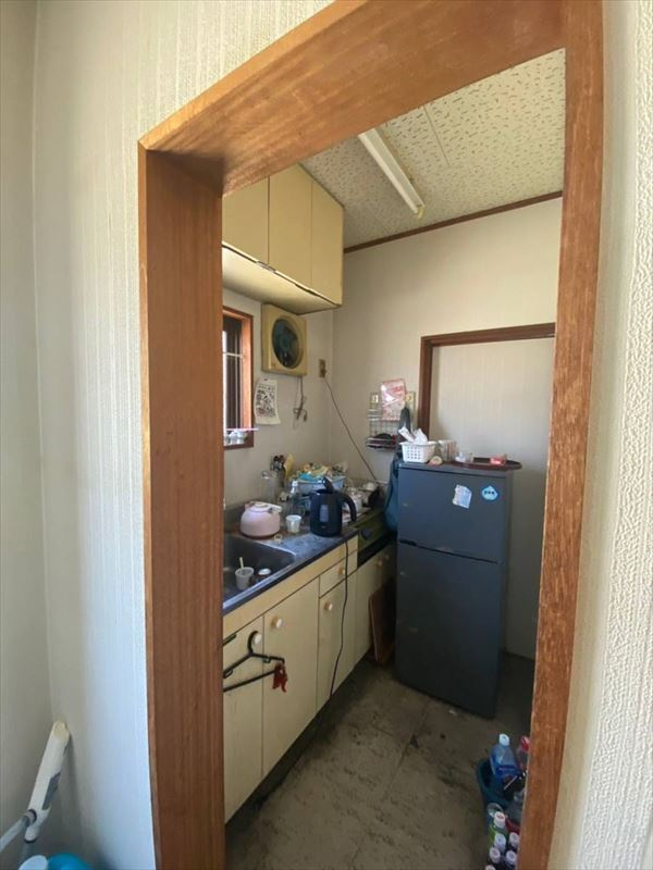 和歌山市中　店舗付住宅のキッチン