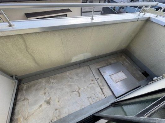 エイチ・ツー・オー河内長野のバルコニー